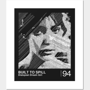 Built To Spill / Minimalist Graphic Fan Artwork Design Posters and Art